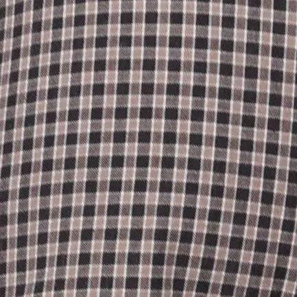 Khoksa Mens Boxer Shorts  Check Solid Color Brown And White Khoksa