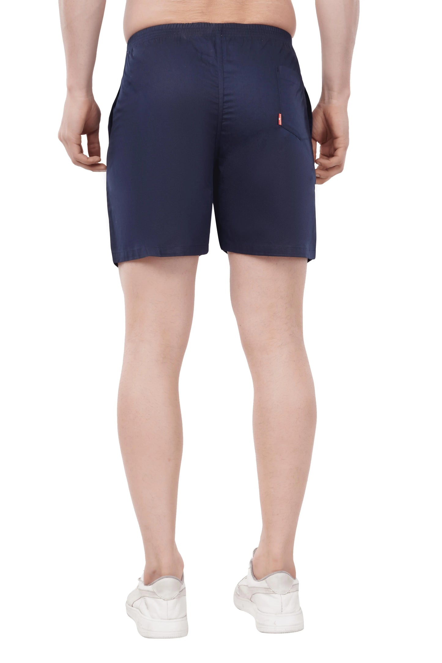 Khoksa Mens Boxer Shorts  Check Solid Color Black And White Khoksa