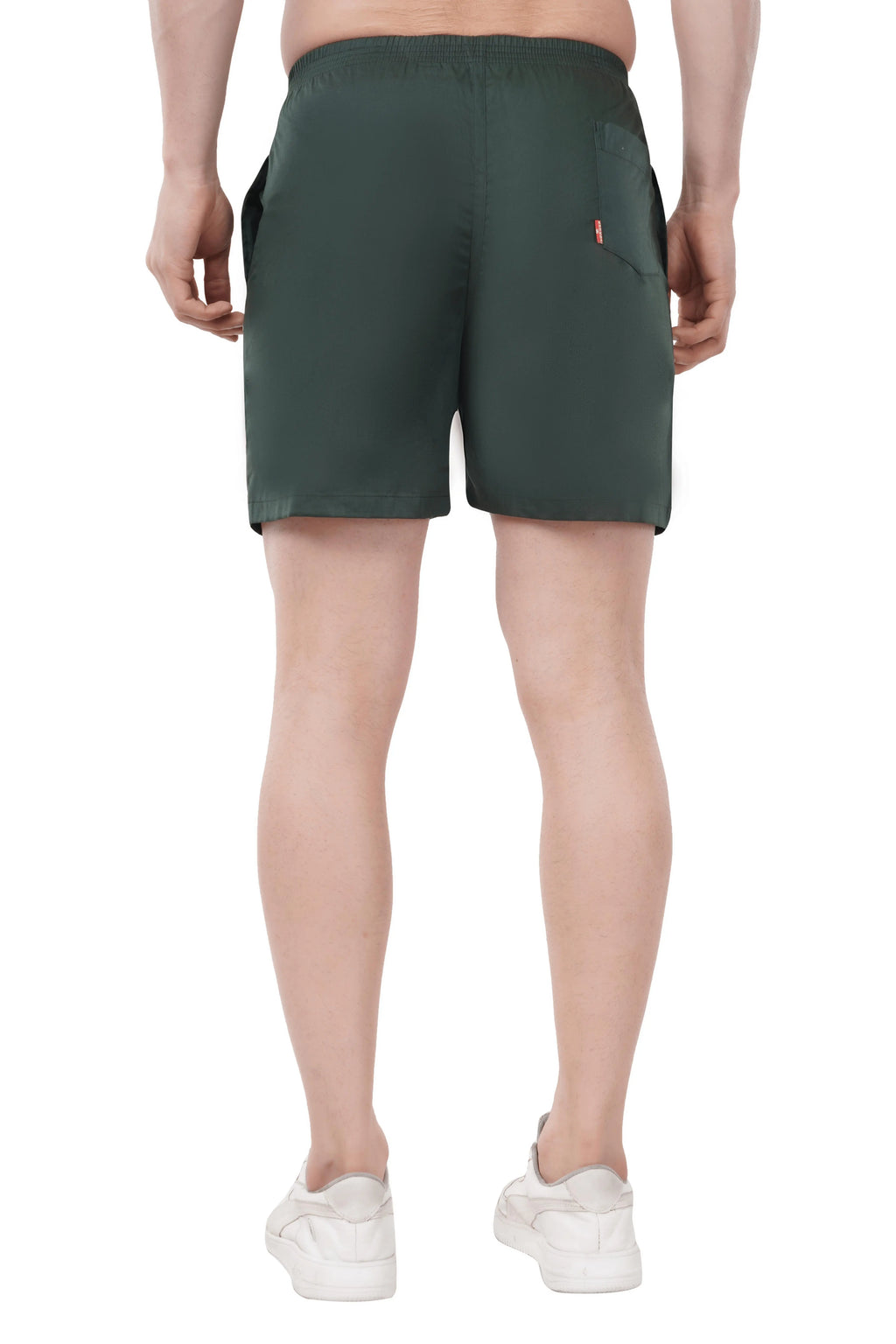 Khoksa Mens Boxer Shorts Solid Colour Green Khoksa